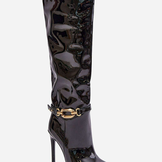 Heel boots model 203521