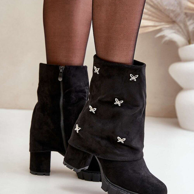 Heel boots model 203530