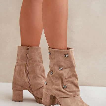 Heel boots model 203530