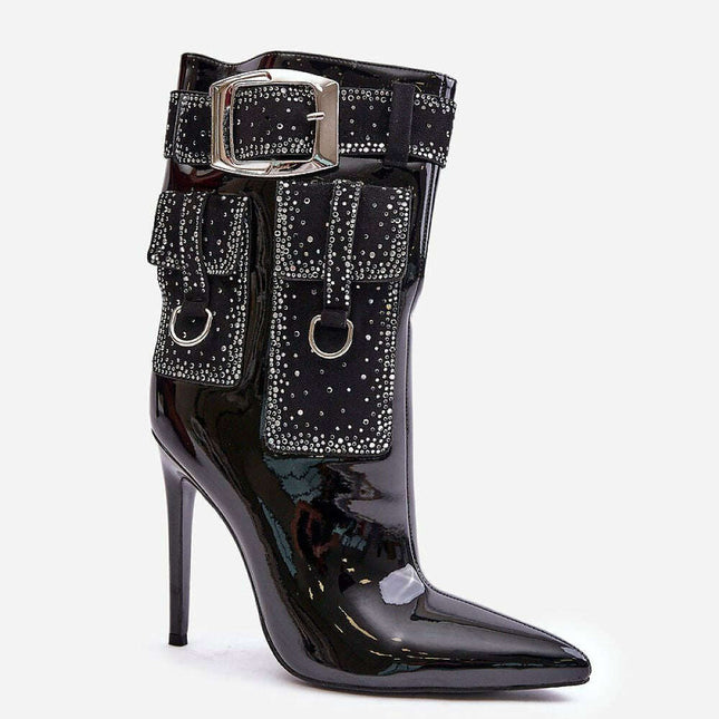 Heel boots model 203532