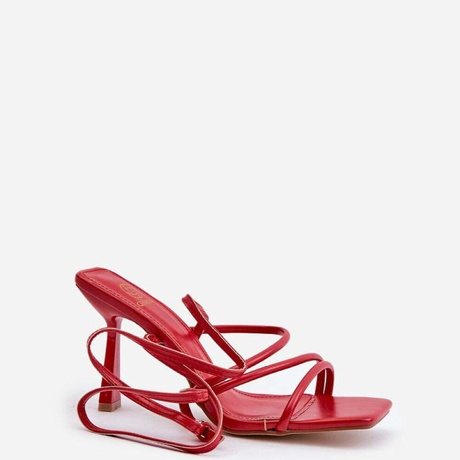 Heel sandals model 203590