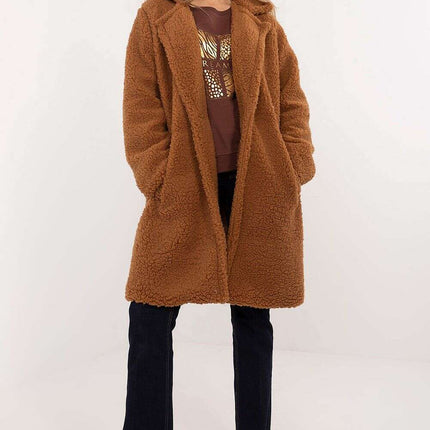 Elegant Winter Coat 203739 Lightweight Polyester Viscose