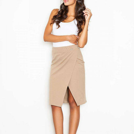 Elegant Knee-Length Skirt - Timeless Charm