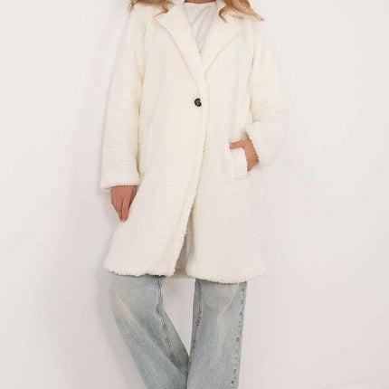Elegant Winter Coat 203739 Lightweight Polyester Viscose