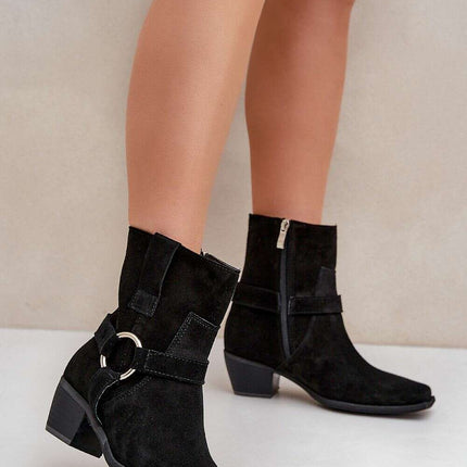 Heel boots model 203867