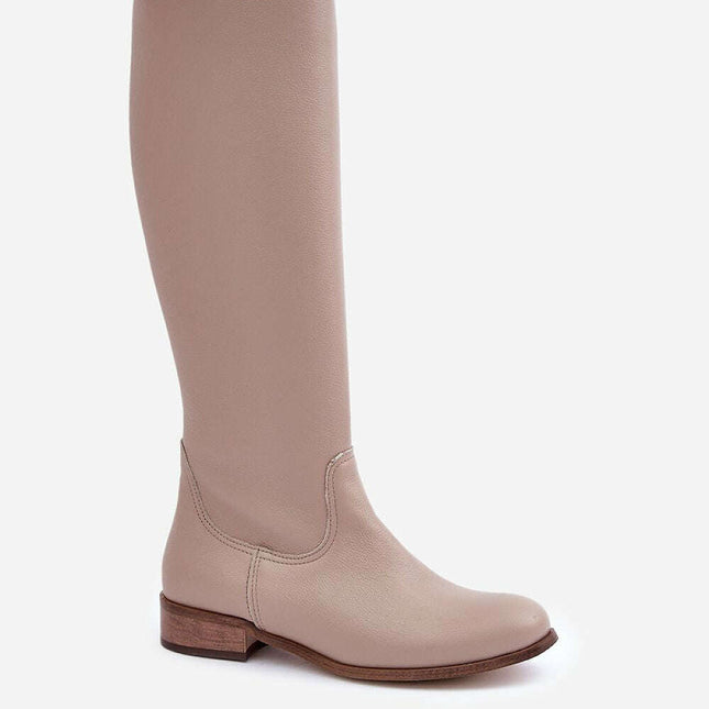 Heel boots model 203902