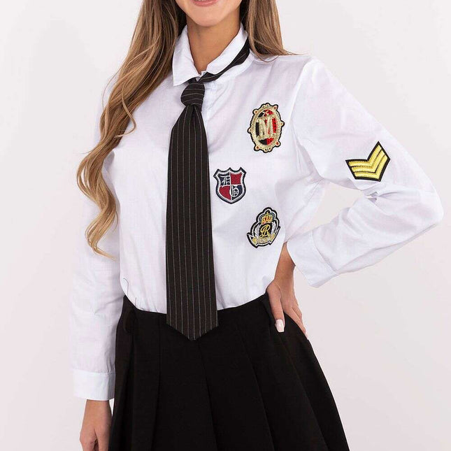 Ladies Long Sleeve Shirt Model 203948 Cotton Elastane Blend