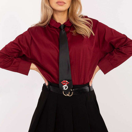 Casual Long Sleeve Shirt 204363 For Women Cotton Blend