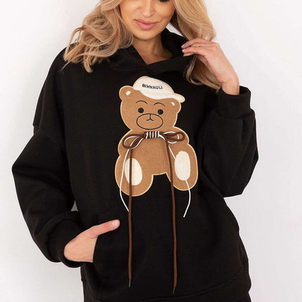 Casual Womens Sweatshirt Model 204376 Durable Polyester