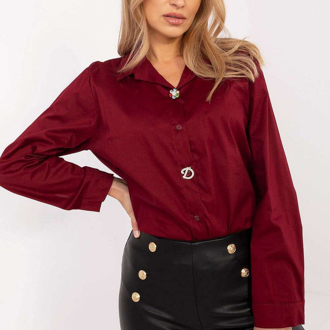 Long Sleeve Shirt Model 204380 Cotton Elastane Blend Women