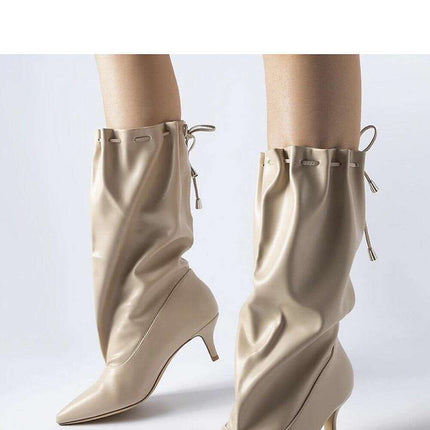 stiletto heeled boots model 204478