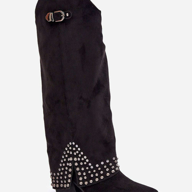 Heel boots model 204658