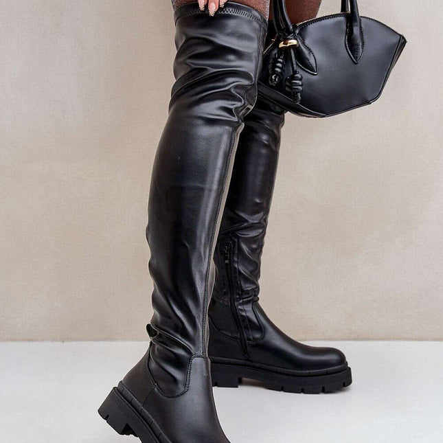 Heel boots model 204667