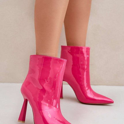 Heel boots model 204682