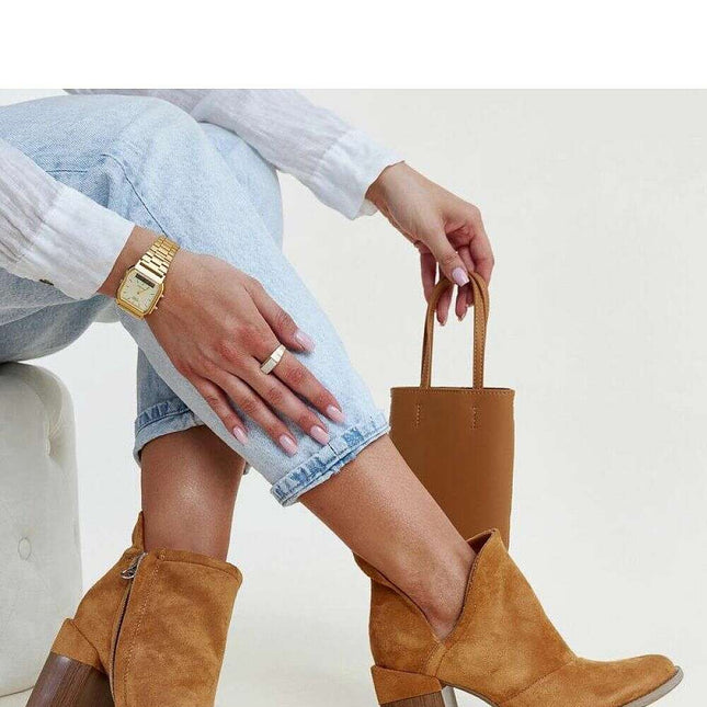 Heel boots model 204715