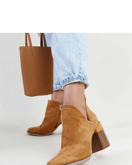 Heel boots model 204715