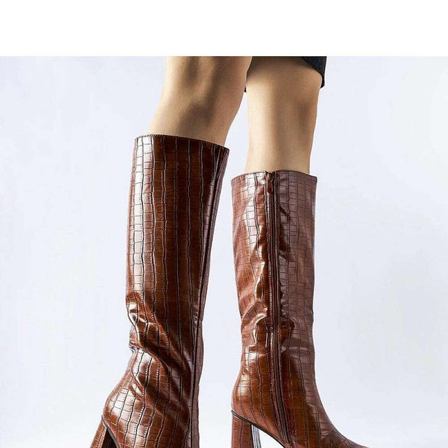 Heel boots model 204729