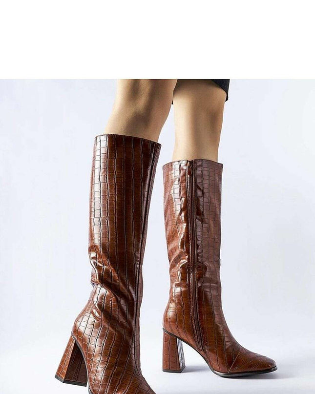 Heel boots model 204729