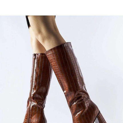 Heel boots model 204729