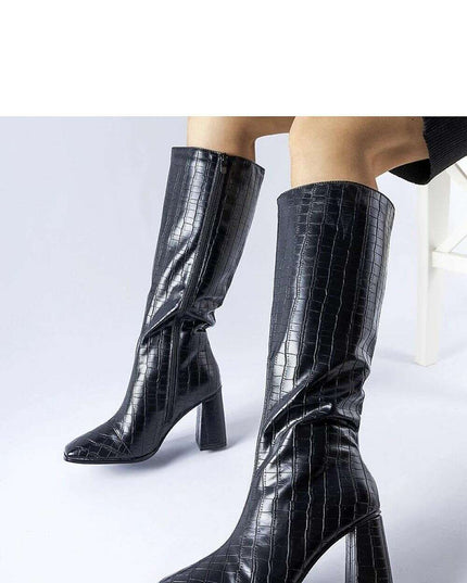 Heel boots model 204729
