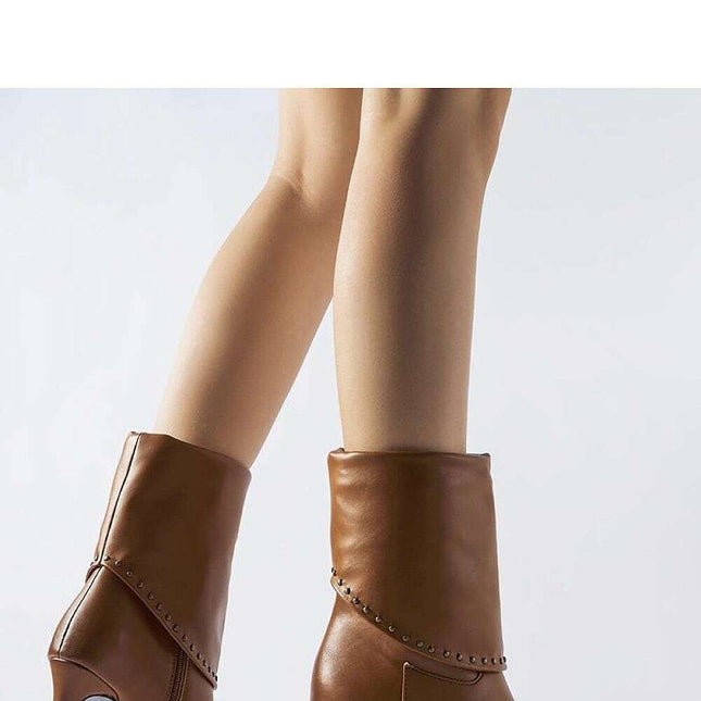 Heel boots model 204734