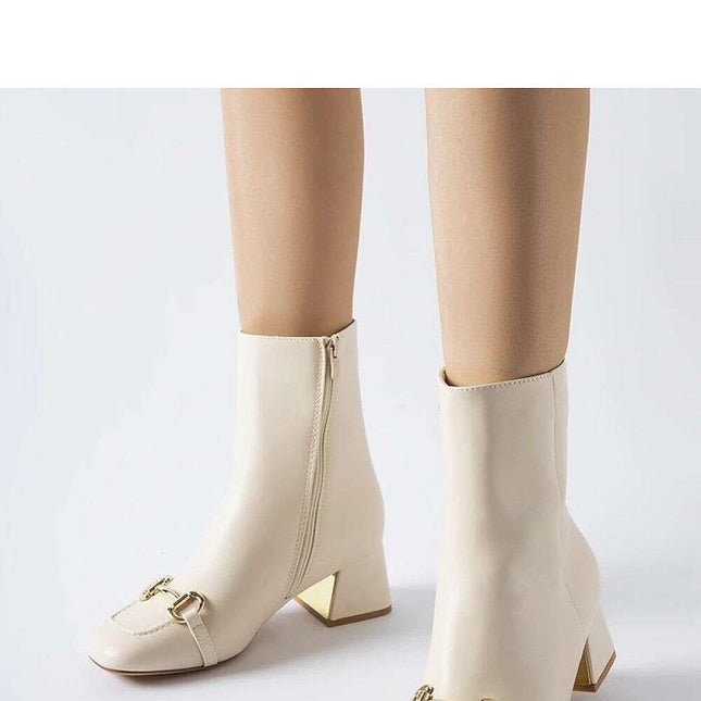 Heel boots model 204735