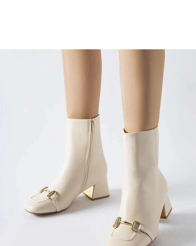 Heel boots model 204735