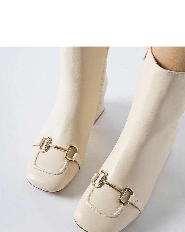 Heel boots model 204735