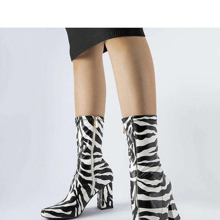 Heel boots model 204736