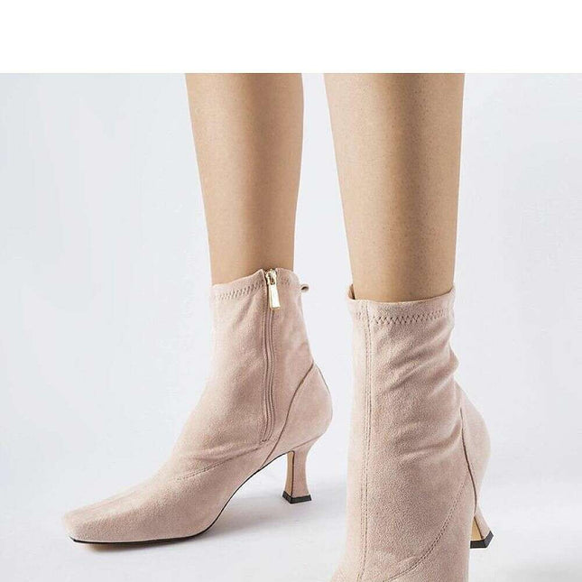 Heel boots model 204738