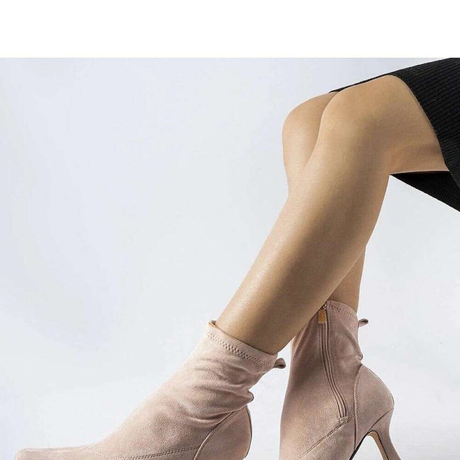 Heel boots model 204738