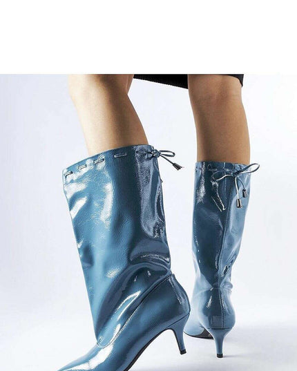 Heel boots model 204742