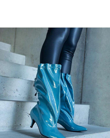 Heel boots model 204742