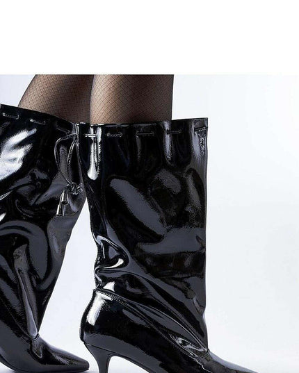 Heel boots model 204742