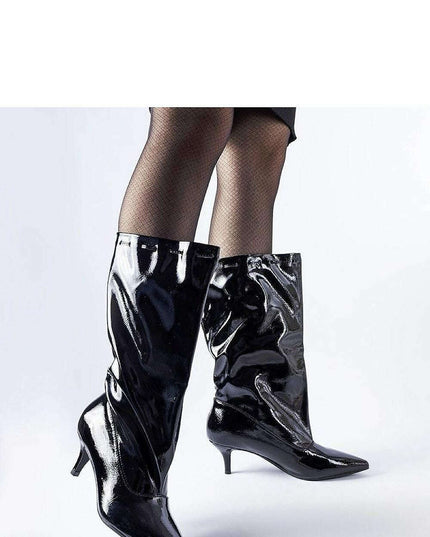 Heel boots model 204742