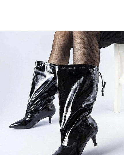 Heel boots model 204742