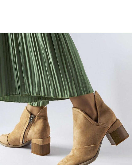 Heel boots model 204771