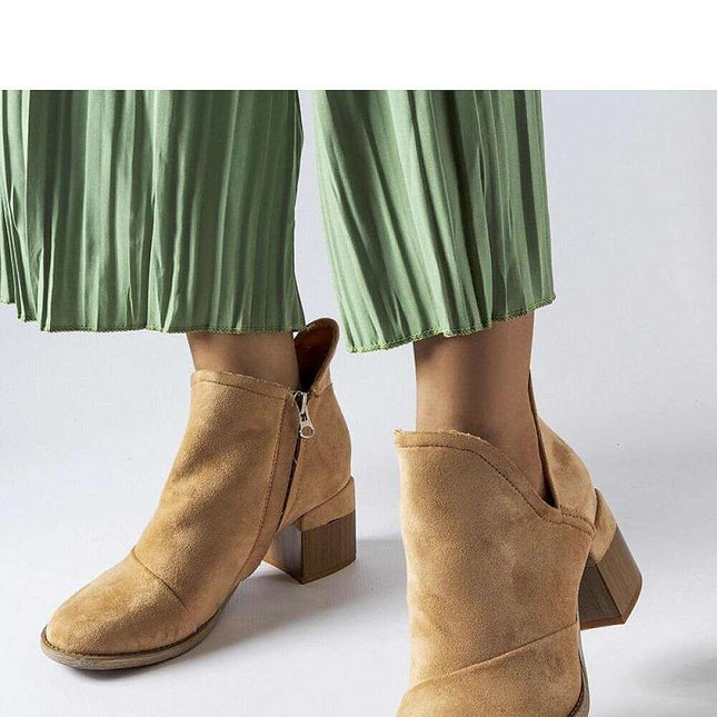 Heel boots model 204771