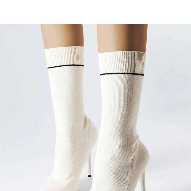 Heel boots model 204773