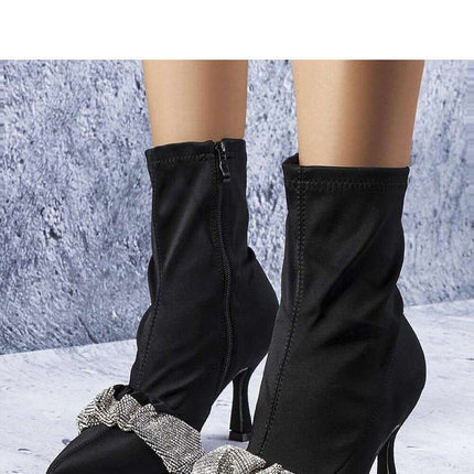 Heel boots model 204774