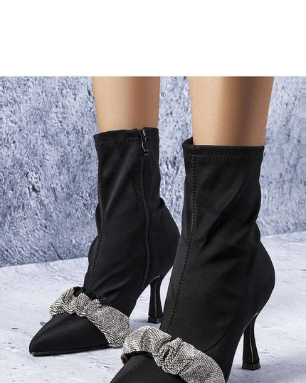 Heel boots model 204774