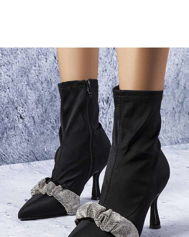 Heel boots model 204774