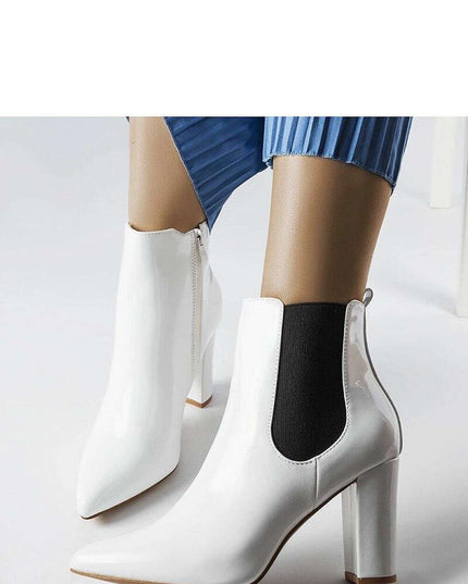 Heel boots model 204841