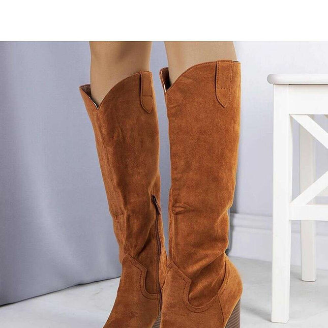Heel boots model 204847
