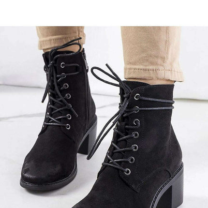 Heel boots model 204856