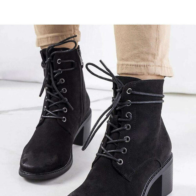 Heel boots model 204856