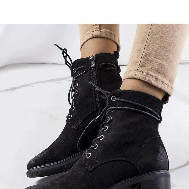 Heel boots model 204856