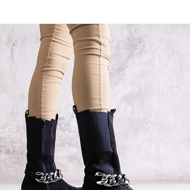 Heel boots model 205040