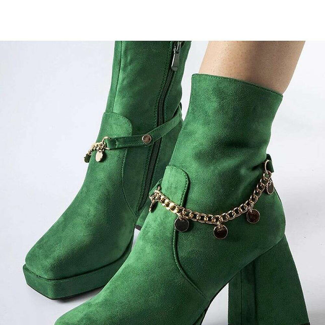 Heel boots model 205085