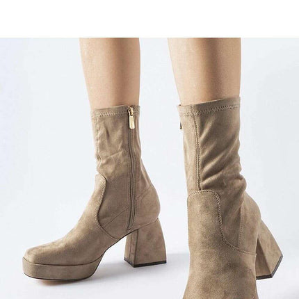 Heel boots model 205086